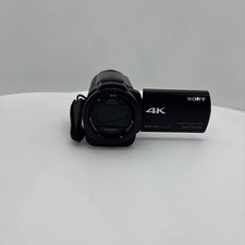SONY FDR-AX30 4K Video Handycam Camera Black Optical 10x Zoom Built-in Wi-Fi