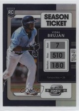2022 Panini Chronicles Contenders Optic Holo Prizm Vidal Brujan #8 fm0