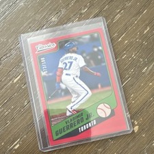 Vladimir Guerrero Jr. #19 Red /100 Blue Jays MLB Panini Chronicles Classics