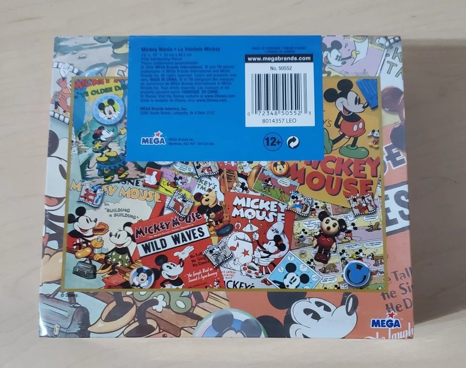 Nuevo Precintado Walt Disney Magical Memories Mickey Mouse 500 piezas. Rompecabezas Foto 2 de 4