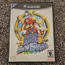 Nintendo Super Mario Sunshine (GameCube, 2002) w/manual NTSC-U/C