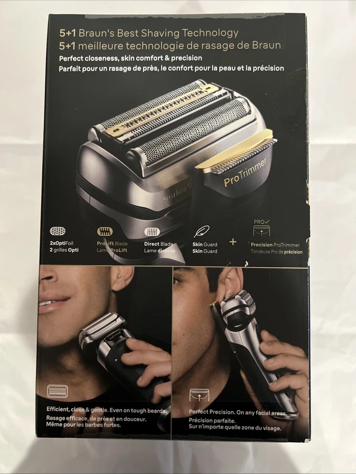 Braun Series 9 PRO+ Electric Razor 9567cc Pro Shave Silver - Image 3 of 4