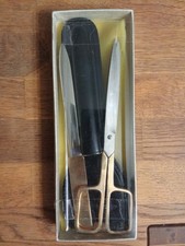 Original Lerche Solingen Schere Brieföffner und Etui