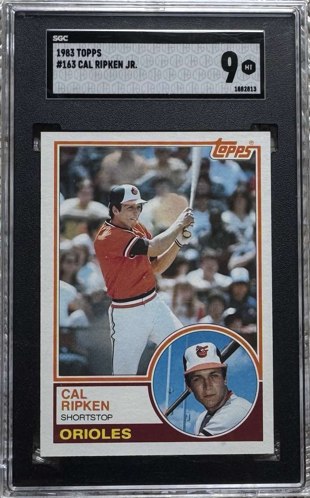 1983 TOPPS CAL RIPKEN JR SGC 9