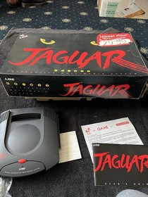 Atari Jaguar Console - Tested - Great Condition Boxed Power, Cables Retro 🎮