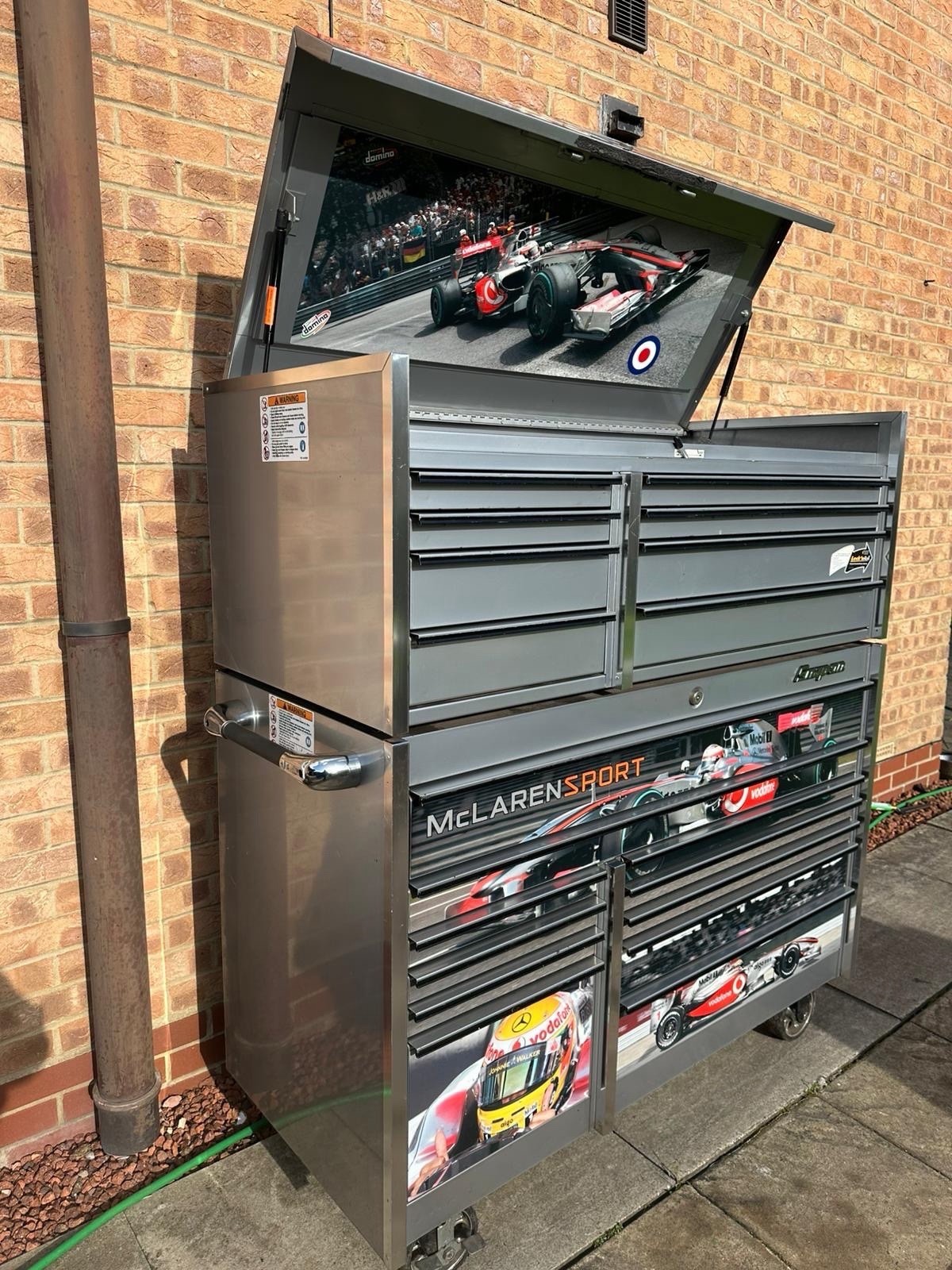 Snap On Tool Box Krl 54.5” By 24”McLaren Very Lightly Used | eBay UK