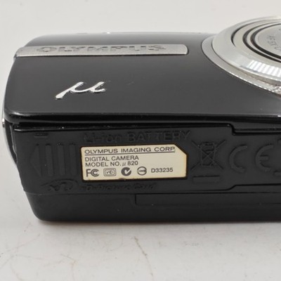 Olympus μ 820 8.0 MP Digital Camera Black - Not Working | eBay