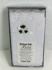 NEW Vintage Heirloom Baby Bible New Testament White Lace Eyelet Cover 5  x3  B51