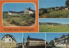 Grüße aus Thüringen. Seltene Mehrbilsd AK ...
