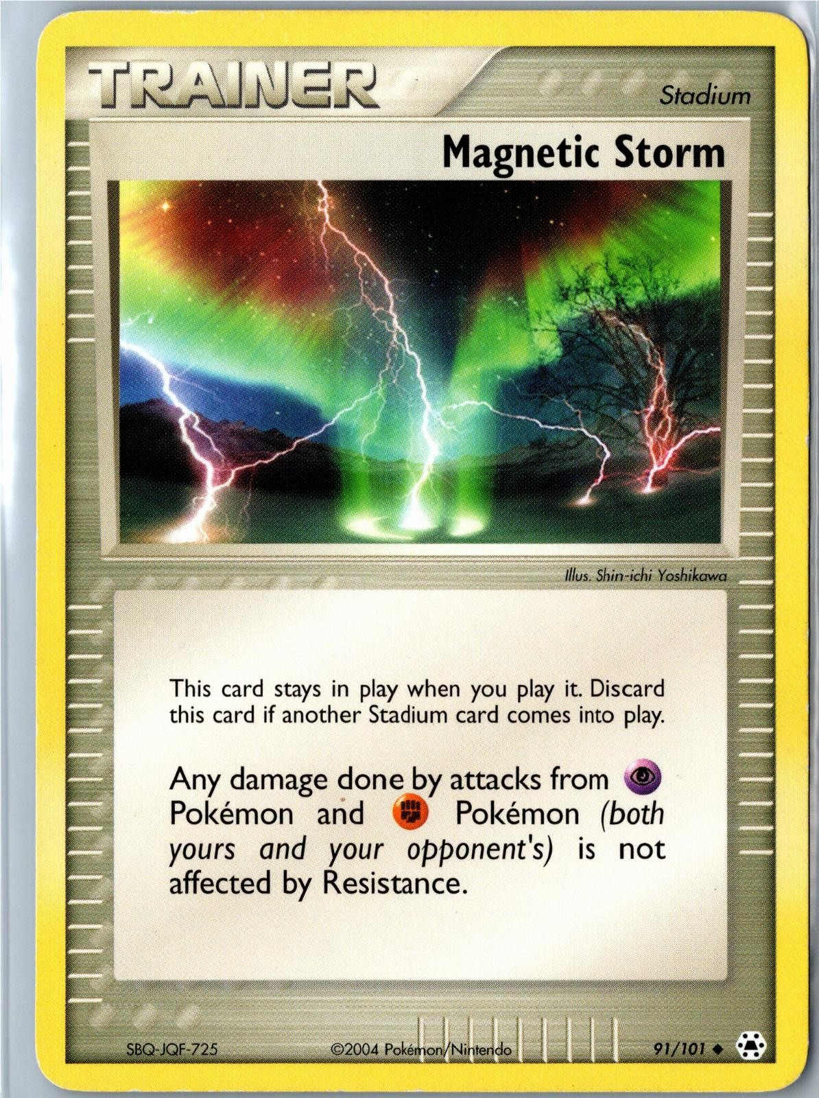 Magnetic Storm Hidden Legends 91/101 Uncommon MP - Vintage Pokemon Card