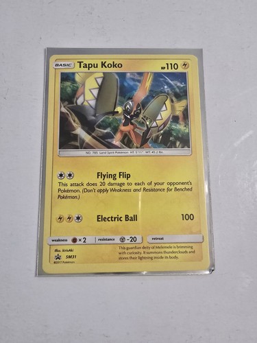 Tapu Koko - SM31 - Pokemon Sun & Moon Promo Holo Rare Card NM