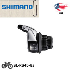 Shimano RevoShift SL-RS45 8 Speed MTB Bicycle Twist Grip Shifter Lever RS45