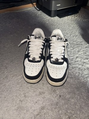 Bape Sta Black White