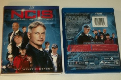 Ncis: the Twelfth Season (Blu-ray, 2014 Paramount, 6 Disc Set, W/Slipcover)