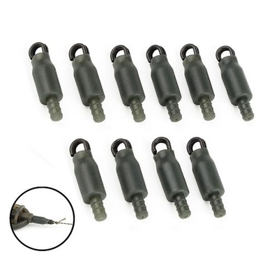 10stk Karpfenangelmethode Feeder Connector Inline Quick Change Bead Für Hair Rig