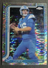 Topps Chrome NFL 2025 Jared Goff Detroit Lions  Card 