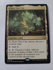 MTG Three Tree City 0260 Bloomburrow Regular NM