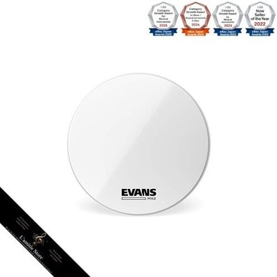 EVANS MX2 White Marching Bass Head 32 BD32MX2W [Offizielles japanisches...