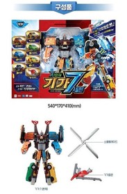 TOBOT GIGA SEVEN 7 X Y Z D Taekwon K Terracle Cargo Transformer Robot cars Toy