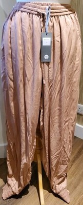 Coco Bay Babucha Blush Harem trousers Size xl NEW