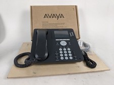 Avaya 9640G Gigabit IP Phone with Handset, Stand, and Cables