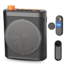 Voice Amplifier Wireless Microphone with Magnetic Lavalier, Bluetooth Voice A...