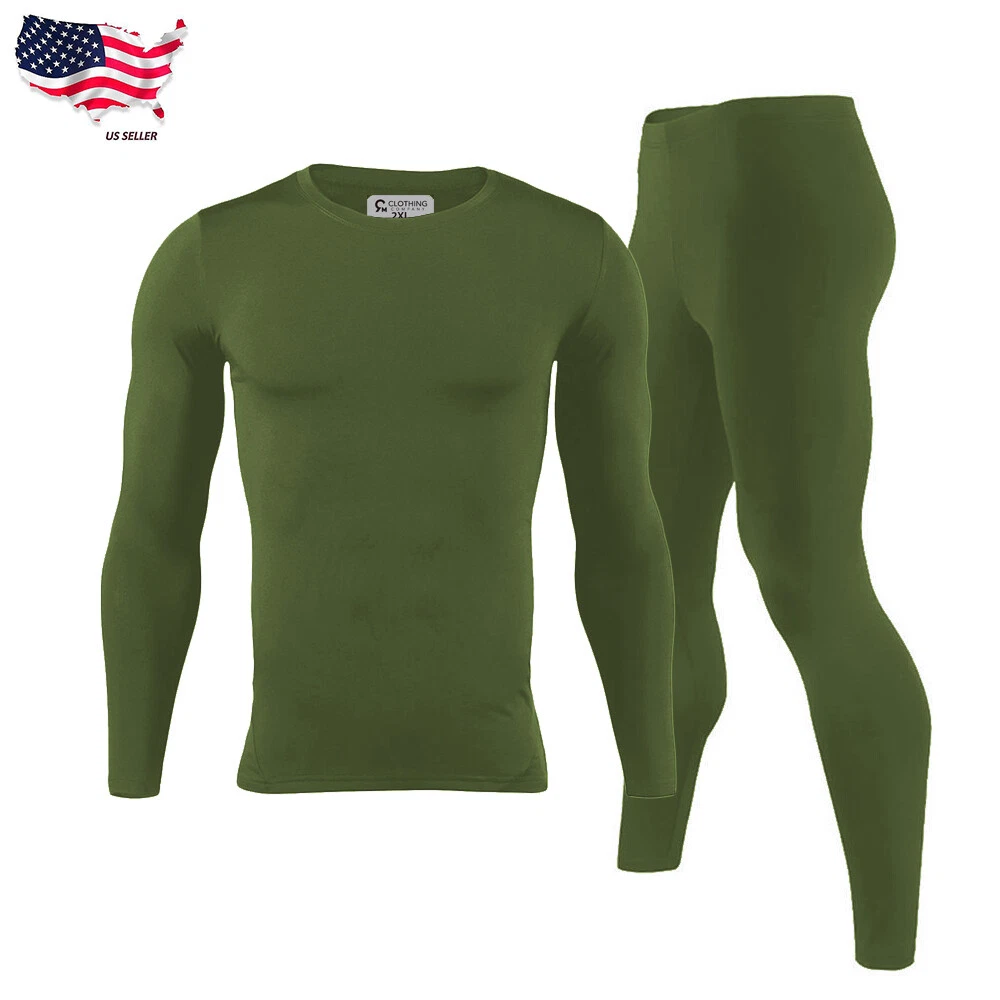 Mens Winter Ultra-Soft Fleece Lined Thermal Top & Bottom Long John Underwear Set
Opens in a new wind