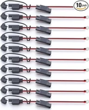 MADCATZ 1 Ft - 16 AWG Cable Connector SAE to O-Ring Terminal Harness, 10A,