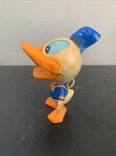 Vintage 1976 Donald Duck Chatter Chum 7" w/ Pull String Mattel No Noise