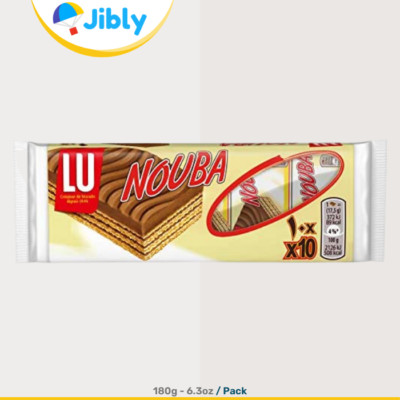 LU Nouba | Delicious Wafer | Pack of 10 | 180g Packs | Wholesale Deals