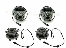 Land Rover Discovery 2 Front & Rear Wheel Bearing Hub w/ ABS Sensor Set x4 New
