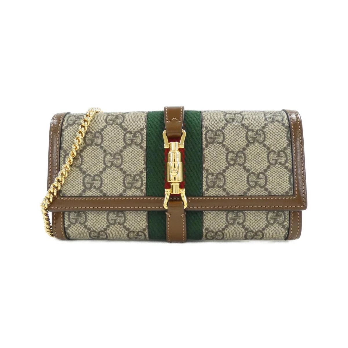 Authentic GUCCI JACKIE 1961 652681 HUHHG Chain wallet 260 004 317