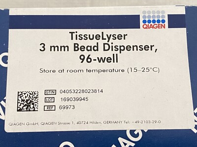 QIAGEN TissueLyser 3mm Bead Dispenser 96-Well Parallel
