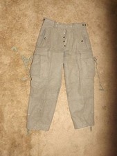 MEN'S VINTAGE ALOIS HEISS WEST GERMAN MILITARY WOOL CARGO PANTS SIZE 31 X 26