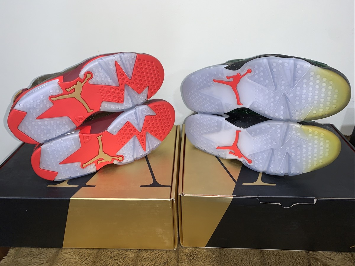 AUTHENTIC AIR JORDAN 6 CHAMPAGNE SIZE 8 Air Jordan 6 Retro Champagne - 384664-350 Raffles & Where to Buy main image 2