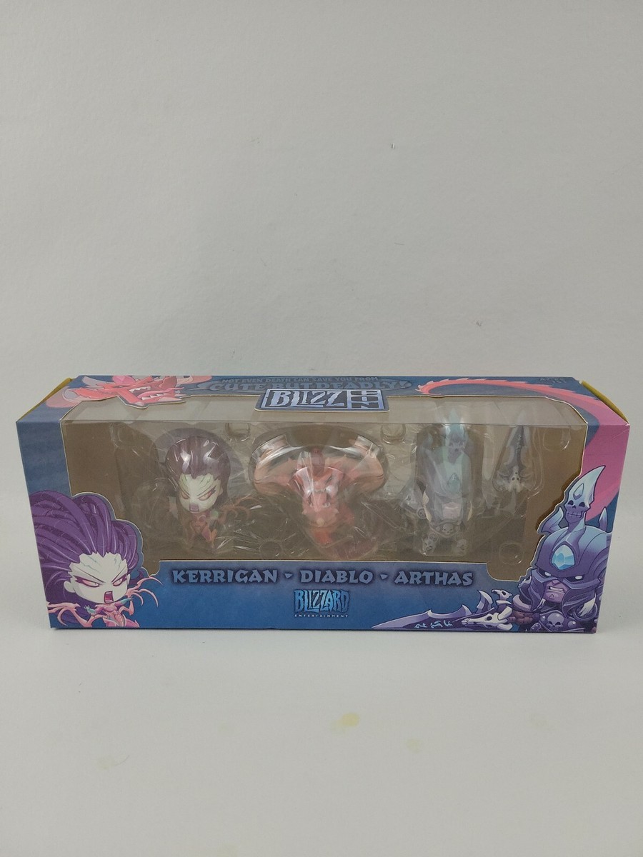 Blizzcon 2013 Blizzard Cute but Deadly Set Kerrigan Diablo Arthas