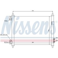 Kondensator Klimaanlage KlimaküHler FüR Nissan Cabstar F24_ NT400 F24F