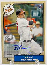 2017 Topps 1987 and All-Star Edition Trey Mancini #1987A-TM Rookie Auto RC