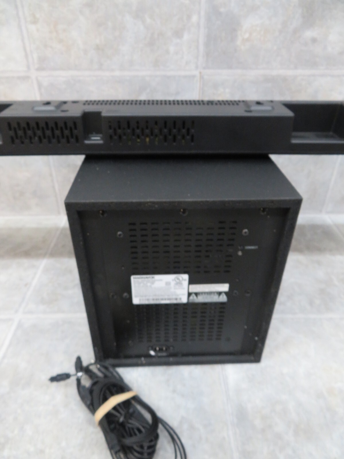 MAGNAVOX MODEL: MSB4550 (I-471) Sub and Sound Bar