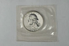 1956 25C US Silver Washington Proof Quarter in Cellophane
