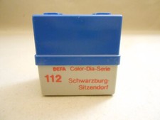 DEFA-Color-Dia-Serie Nr.112 "Schwarzburg- Sitzendorf", komplett, OVP