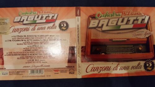 ORCHESTRA BAGUTTI - CANZONI DI UNA VOLTA VOLUME 2. CD - Zdjęcie 1 z 1