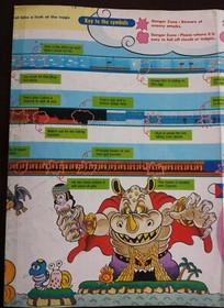 11" x 22" Nintendo Power Hudson's Adventure Island NES Game Authentic Poster