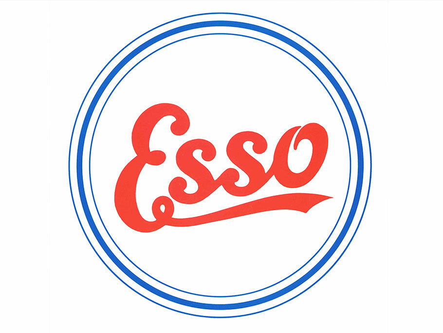 ESSO Gasoline 1923 Logo Embroidered Mens Polo XS-6XL, LT-4XLT Standard Oil New