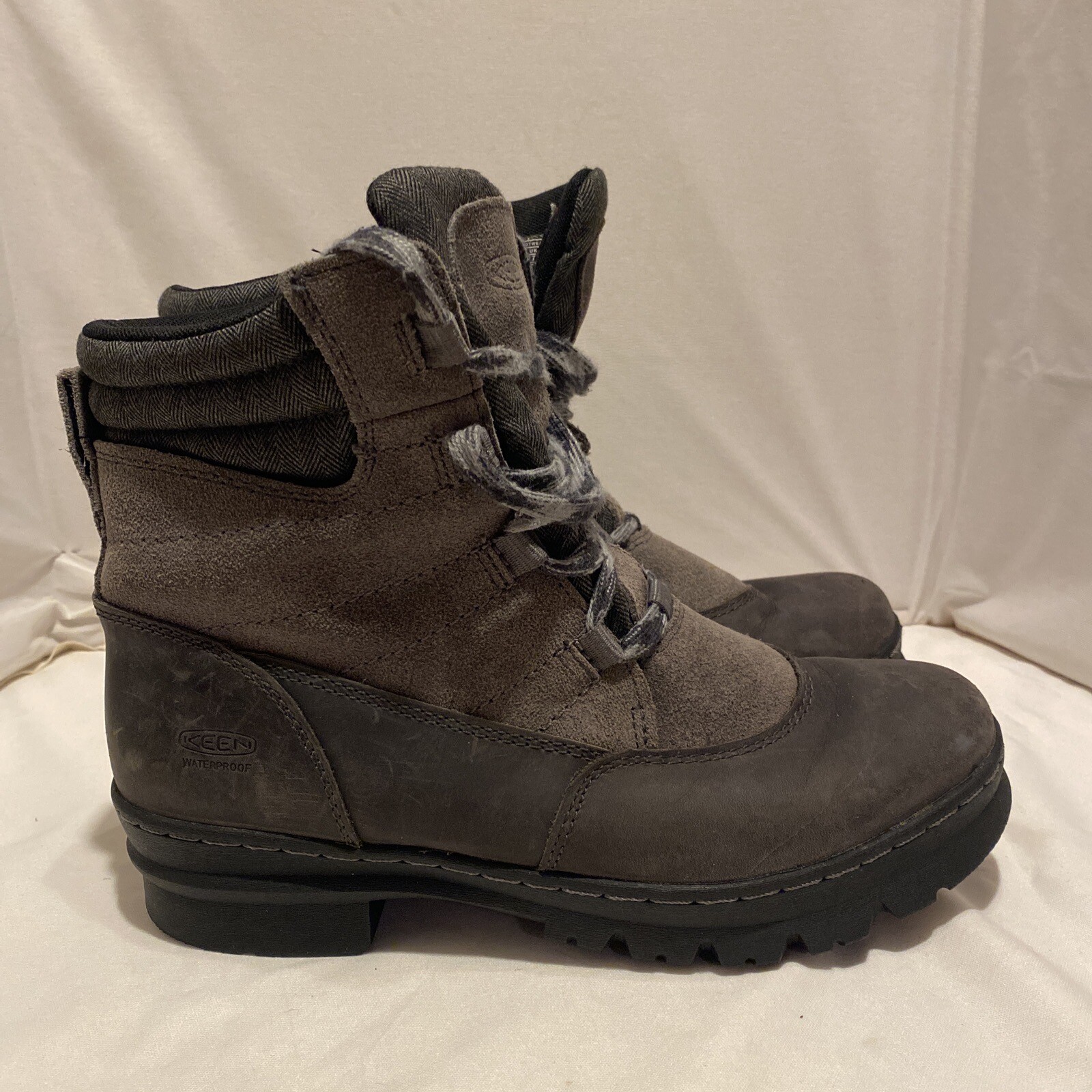 Stivali da esterno Impermeabili Keen Mid da donna taglia 9 5 1011452 grigi isolati caldi 200 g