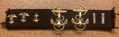 United States Navy Anchors Eagles Bars Pins