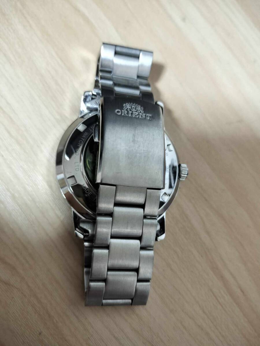 ORIENT Rainbow Back Dial ER02-C8-B Automatic Mens Watch Skeleton