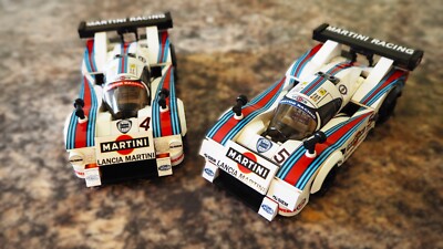 LANCIA LC2 Rennwagen Ziegelmodelle MOC - 400 Stück, 8 Bolzen breit
