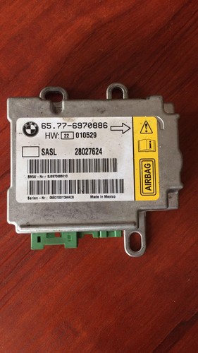 BMW 7ER E65 730 735 AIRBAG SENSOR MODUL EINHEIT VORNE LINKS 6970886