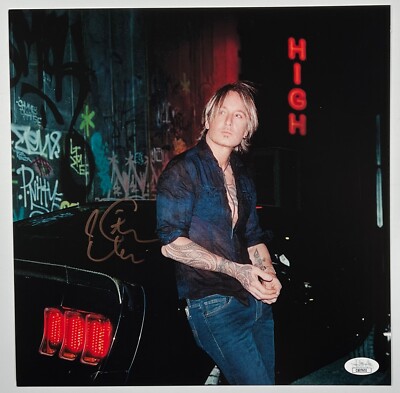Keith Urban JSA Signed Autograph Album Record High Lithograph